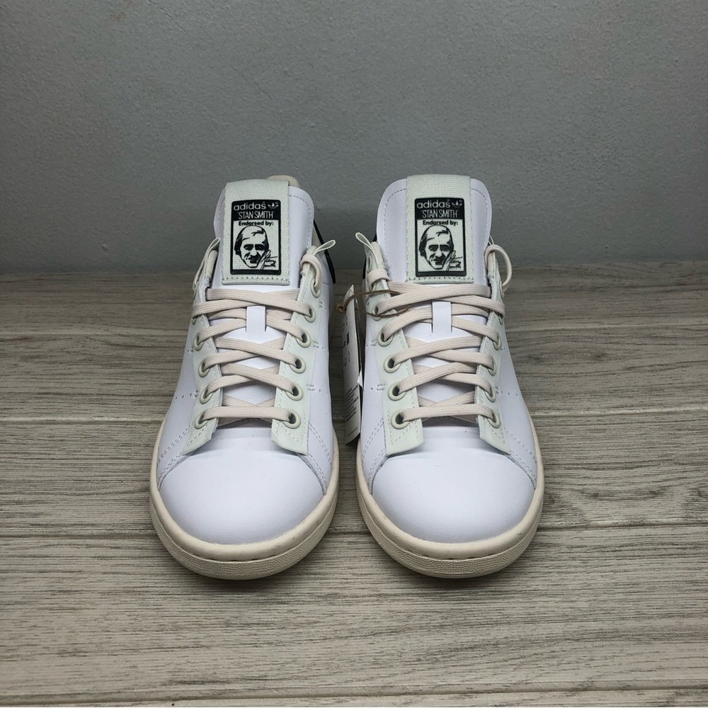 adidas Stan Smith Parley White Black shoes GV7614 US 6 - Picture 4 of 8